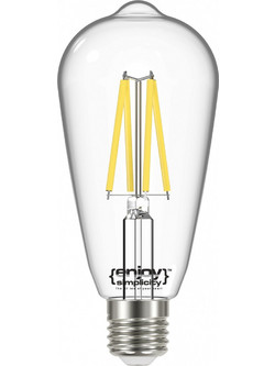 EL901103 | EL901103 | SMART Wi-Fi+BLE ON/OFF/DIM ST64 FILLAMENT LED 6.3W(60W)|E27|2700k|806lm|enjoysimplicity(TM)