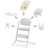Cybex Lemo Chair 4 in 1 Καρεκλάκι Φαγητού All White