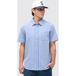 Stance Bales S/s Button Up (MAPPA25COT-Stoneblue)