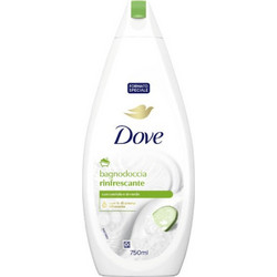 Dove Go Fresh Green Tea & Cucumber Αφρόλουτρο σε Gel 750ml