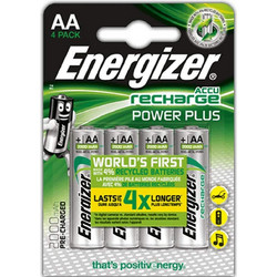 Energizer Accu Recharge Power Plus AA 2000mAh 4τμχ