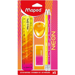 Maped Σετ Σχολικό Neon 5Τμχ (981883)