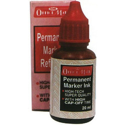 Μελάνι για ανεξίτηλο μαρκαδόρο μαύρο 20ml