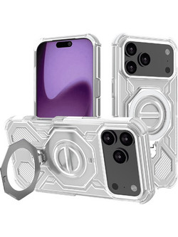 Techsuit Carbon Shield Pro Θήκη White (iPhone 17 Pro Max / 18 Pro Max)