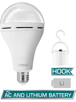 TOTAL ΛΑΜΠΑ ΕΚΤΑΚΤΗΣ ΑΝΑΓΚΗΣ 15W (TLPAC151E)