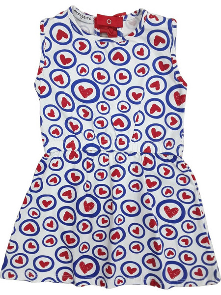 Φόρεμα Αμάνικο Bebe Red Hearts 8010136