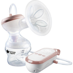 Tommee Tippee Closer To Nature Μονό Ηλεκτρικό Θήλαστρο Μπαταρίας Χωρίς BPA Pink 150ml