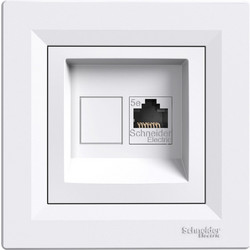 Schneider Asfora Πρίζα πληρ RJ45 cat5e U/UTP Μονή EPH4300121
