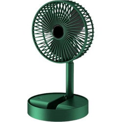 Yesplus Ys-1604 Επαναφορτιζόμενο Ανεμιστηράκι Γραφείο Επιτραπέζια 360 Περιστρεφόμενο Πτυσσόμενο - Πράσινο