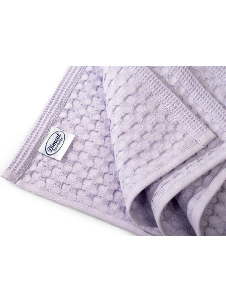 DIMcol Ποτηρόπανο Πικέ 325 gr/m Solid 50X70 Pastel Lilac 100% Cotton