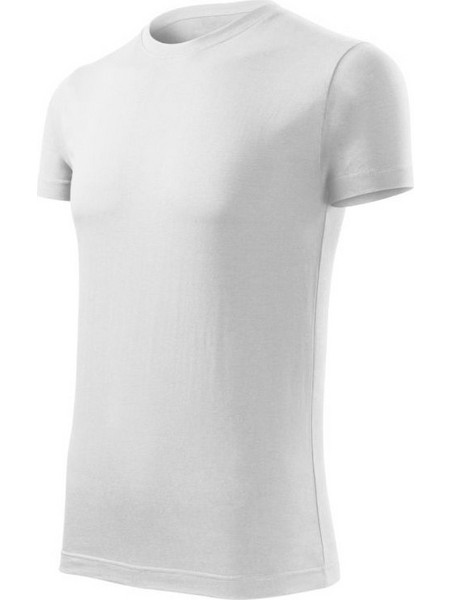 Adler Ανδρικό Διαφημιστικό T-shirt Κοντομάνικο σε Λευκό Χρώμα MLI-F6100