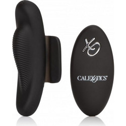 CalExotics Lock-N-Play Remote Panty Teaser Κλειτοριδικός Δονητής για Ζευγάρια με Τηλεχειριστήριο Μαύρος
