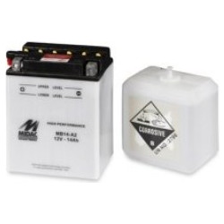 ΜΠΑΤΑΡΙΑ MOTO MB12A-A 12AH MIDAC 12 Αριστερή (MB12A-A ) mdItaly