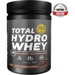 Gold Nutrition Total Hydro Whey Chocolate Πρωτεΐνη Ορού Γάλακτος Γράμμωσης 900gr