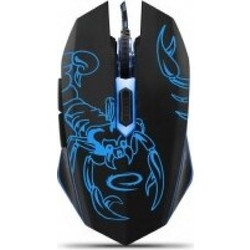Esperanza MX203 Ενσύρματο Gaming Ποντίκι RGB 2400 DPI Black