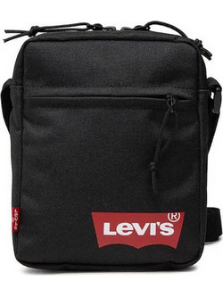 Levi's Ανδρική Τσάντα Ώμου / Χιαστί Μαύρη 38005-0125