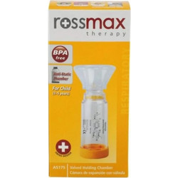 Rossmax 1-5 Ετών Anti Static Spacer Aero Chamber AS175 Παιδικός Αεροθάλαμος
