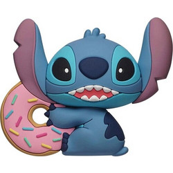 Disney: Lilo & Stitch - Stitch With Donut 3D Foam Magnet by Monogram - RAC845215