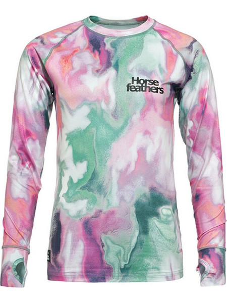 HORSEFEATHERS MIRRA W THERMAL TOP RAINBOW