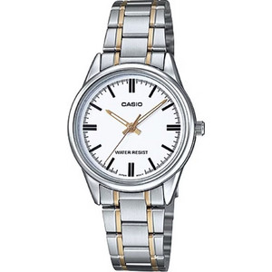 Casio Γυναικείο Ρολόι με Ασημί Μεταλλικό Μπρασελέ LTP-V005SG-7AU Casio Γυναικείο Ρολόι με Ασημί Μεταλλικό Μπρασελέ LTP-V005SG-7AU