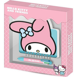Hello Kitty and Friends My Melody Diary + pen