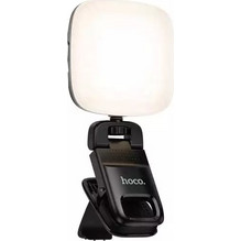 Φωτιστικό Ring Light με Κλιπ για Κινητό με 9 Επίπεδα Φωτεινότητας Hoco K29 - Μαύρο