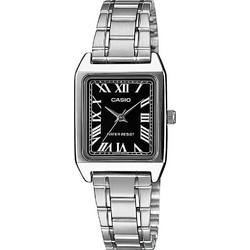 Casio Γυναικείο Ρολόι με Ασημί Μεταλλικό Μπρασελέ LTP-V007D-1B