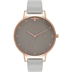 Olivia Burton Γυναικείο Ρολόι με Γκρι Μεταλλικό Μπρασελέ OB16AM87