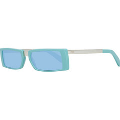 Emilio Pucci EP0126 93V Γυναικεία Γυαλιά Ηλίου Ορθογώνια Κοκάλινα Μεταλλικά Μπλε με Μπλε Polarized Φακό