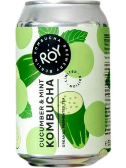 Cucumber Mint Kombucha - ROY - 330ml