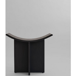 Σκαμπό Brutus - Δρυς Ξύλο Coffee Black H54 x W30 x L60 cm 101 COPENHAGEN