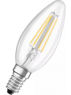 Λαμπτήρας Κερί LED 4W E14 Filament 230V 840 2700K 4099854069413 LEDVANCE OSRAM 4099854069413