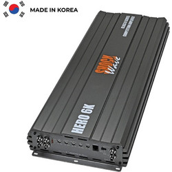 ShockWave Monoblock Hero6k Ενισχυτής Αυτοκινήτου 1 Καναλιού D