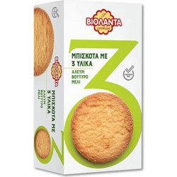 Βιολάντα 3 Υλικα Αλεύρι Βούτυρο Μέλι 120gr (82-01621)