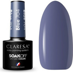 Claresa Blue 704 Ημιμόνιμο Βερνίκι Νυχιών 5ml