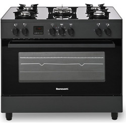 Ravanson KWGE-K90 Cheff Modern Κουζίνα Ηλεκτρική 107lt με Εστίες Αερίου 90cm