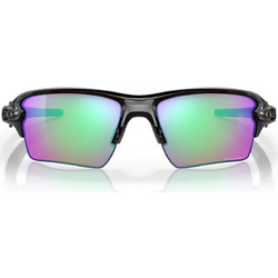 Oakley OO9188 05 Αθλητικά Γυαλιά Ηλίου Μάσκα Κοκάλινα Μαύρα με Μώβ Καθρέπτη Φακό