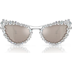 Swarovski SK7011 400473 Ανδρικά Γυαλιά Ηλίου Cat Eye Μεταλλικά Χρυσά με Καφέ Polarized Φακό