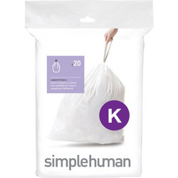 Σακούλες Κάδου Custom Fit Code K, Συσκευασία 20 Τεμ. - CW0171 Simplehuman