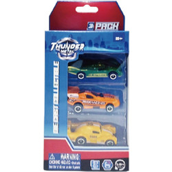 Cevodle CEV64011-0001MIX Σετ Αυτοκινητάκια 1:64 7,5εκ. για 3+ Ετών (Διάφορα Σχέδια) 3τμχ