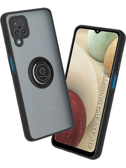Techsuit Glinth Θήκη Black (Samsung Galaxy A12 / A12 Nacho)