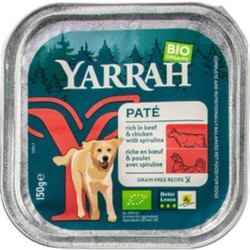 Dog-pate beef, grain-free - Yarrah - 150gr