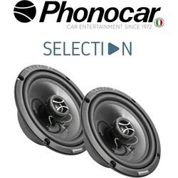 Phonocar 02045 Σετ Ηχεία Αυτοκινήτου 6.5" 2 Δρόμων 35W RMS