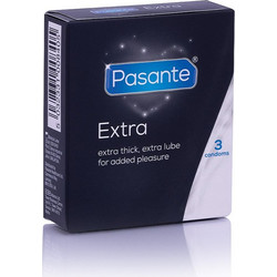 Pasante Extra Safe Προφυλακτικά με Λιπαντικό 3τμχ