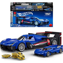 Mattel Mattel Brick Shop Hot Wheels Cadillac Project GTP Hypercar Building Toy Kit (236 Pieces) For Collectors JFR89