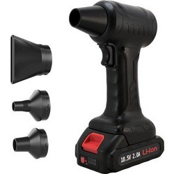 KINZIR ηλεκτρικό air duster AD47, 400W, 10000mAh, μαύρο