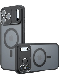 Techsuit Θήκη PureFrost MagSafe iPhone 17 Pro Max Frosted Black