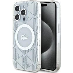 LACOSTE Iphone 15 Pro 6.1 Farine Hardcase Iml Blend Monogram Magsafe - (LCHMP15LUBSH)