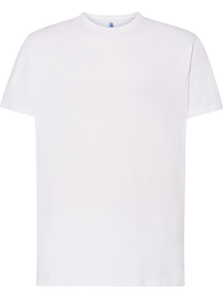 JHK TSRA-150 Ανδρικό Κοντομάνικο T-shirt Λευκό Λευκό