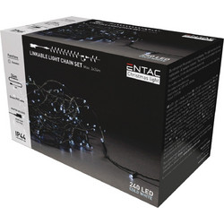 Entac 240 LED Χριστουγεννιάτικα Λαμπάκια Εξωτερικού Χώρου 24m